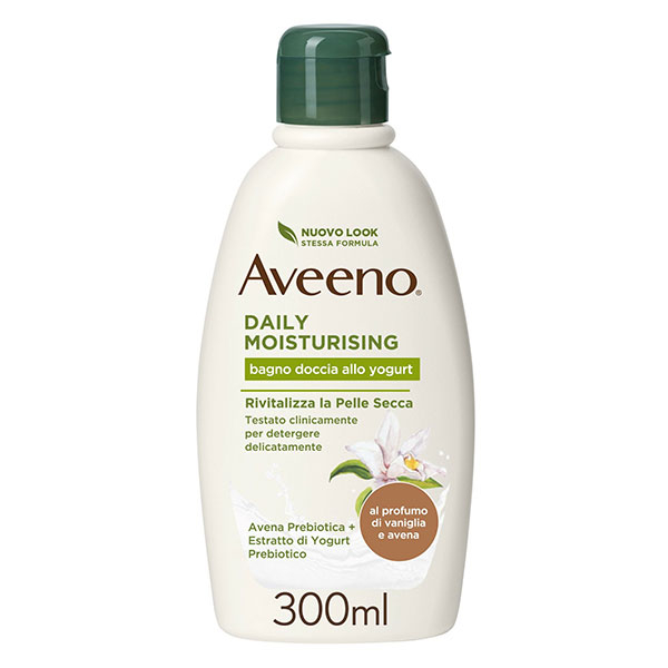 Aveeno Bagno Doccia Vaniglia e Avena 300 Ml