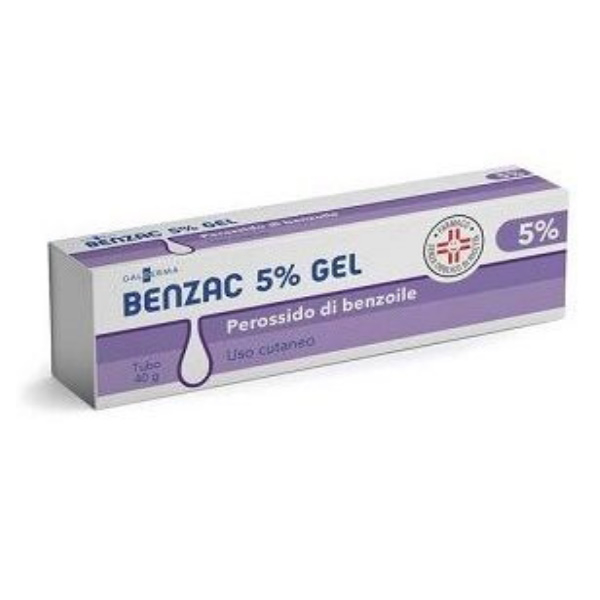 Benzac 5% Gel Disinfezione Della Cute Antisettico 40 G