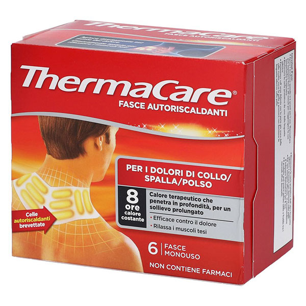 Thermacare Fascia Collo Spalla Polso 6 pezzi