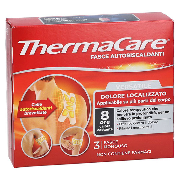 Thermacare Versatile Flexible 3 Pezzi
