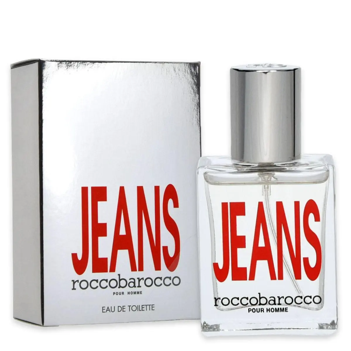 Profumo Uomo Roccobarocco Jeans Pour Homme Edt 30ml + Campioncini Regalo