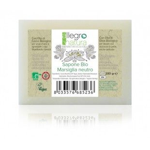 SAPONETTA MARSIGLIA NEUTRO BIO 200 gr