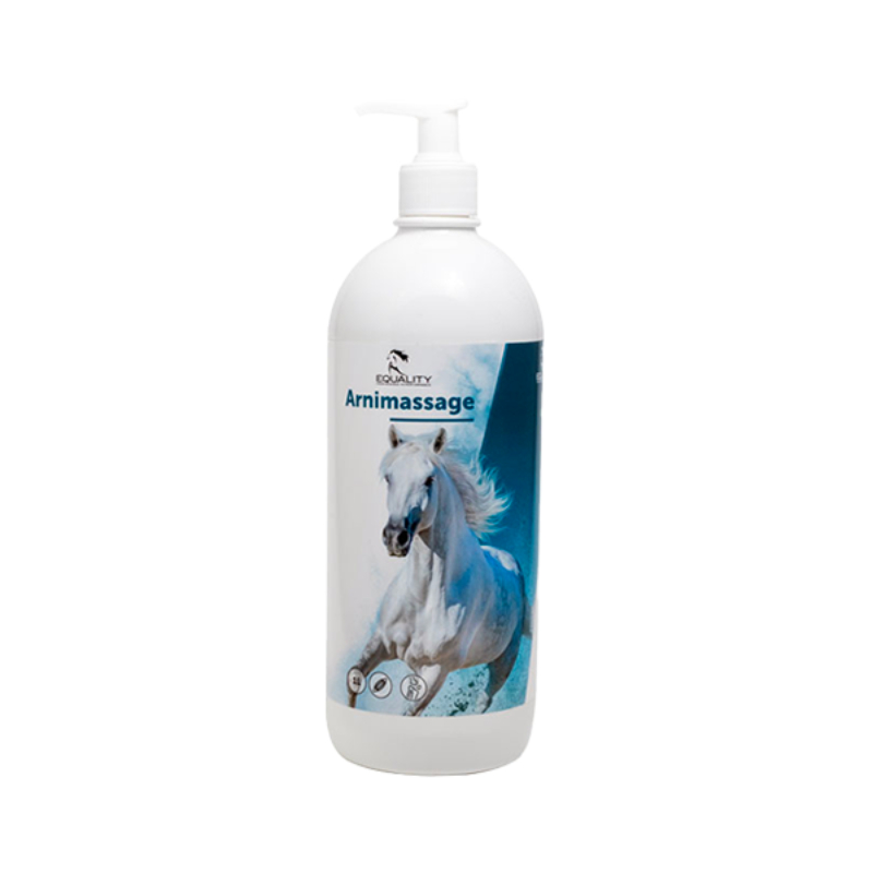 ARNIMASSAGE (1 lt) – Gel lenitivo a base di arnica per il benessere muscolare e articolare del cavallo