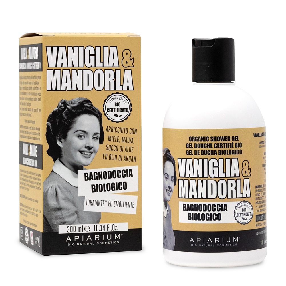 BAGNODOCCIA BIO VANIGLIA E MANDORLA 300 ml