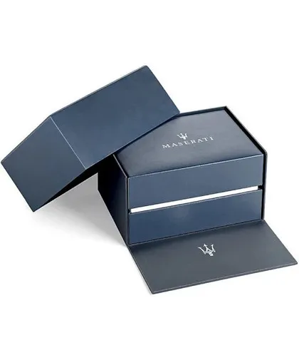 Orologio Uomo MASERATI Cronografo Cinturino Acciaio Quadrante Blu R8873612014 - immagine 7