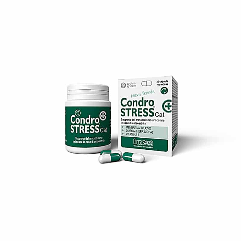 CONDROSTRESS CAT (30 cps) – Supporto alimentare in capsule per la salute articolare dei gatti