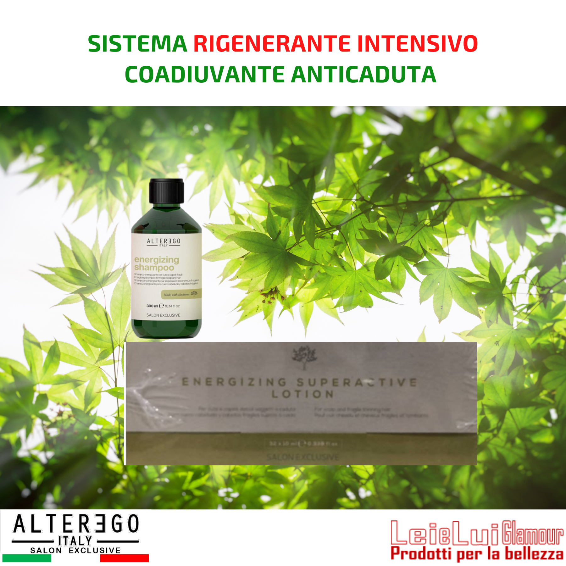 TRATTAMENTO D’URTO INTENSIVO ANTICADUTA ENERGIZING SYSTEM SUPERACTIVE