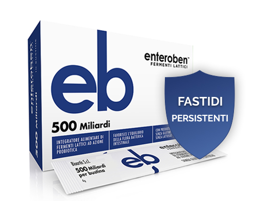 ENTEROBEN 500 miliardi FASE ACUTA – FASTIDI PERSISTENTI Bioartis