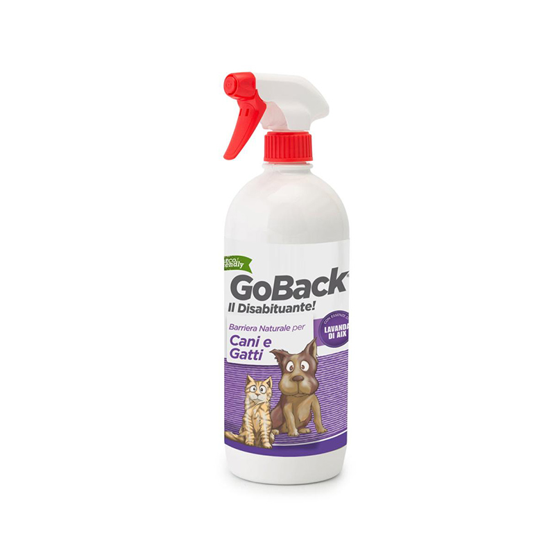 GOBACK LAVANDA DI AIX (750 ml) – Disabituante naturale in spray per cani e gatti