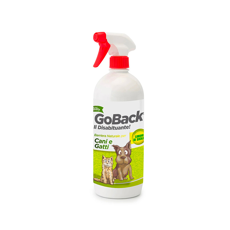 GOBACK LIMONI DI SICILIA (750 ml) – Disabituante naturale in spray per cani e gatti