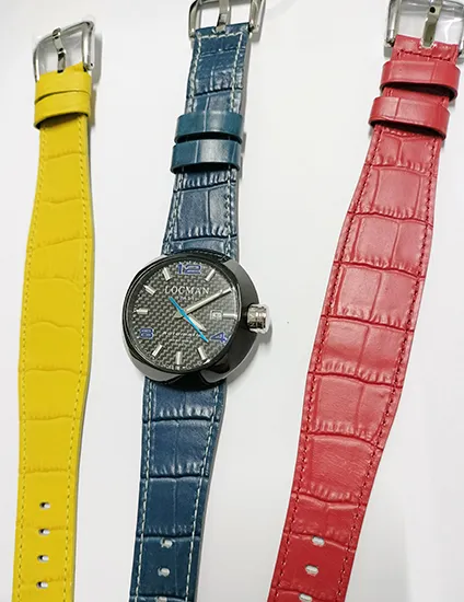 Orologio Uomo Locman Change Automatico Quadrante Fibra di Carbonio 3 Cinturini - immagine 7