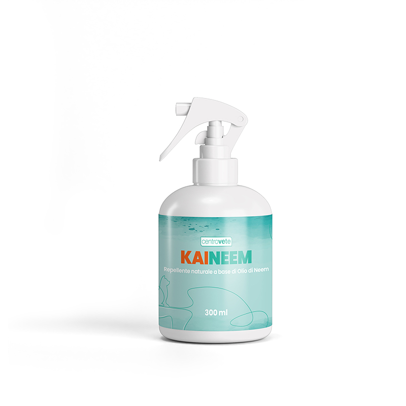 KAINEEM (300 ml) – Repellente naturale per cani e gatti a base di Olio di Neem