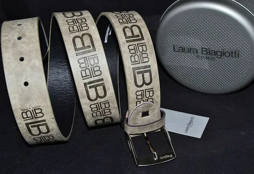 LAURA BIAGIOTTI Cintura Cinta Uomo In Pelle Ecologica Sintetica 110 / 115cm