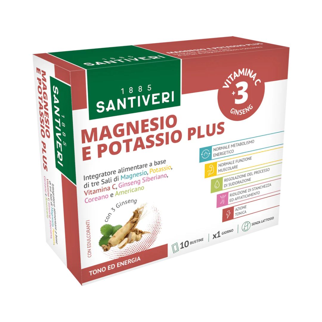 Magnesio e Potassio Plus – Santiveri