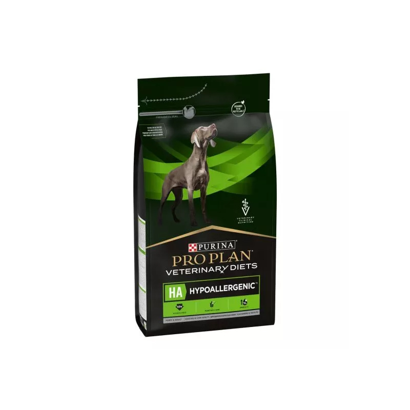 PRO PLAN VETERINARY DIETS HA HYPOALLERGENIC CANE (11 Kg) – Alimento dietetico per cani con intolleranze alimentari