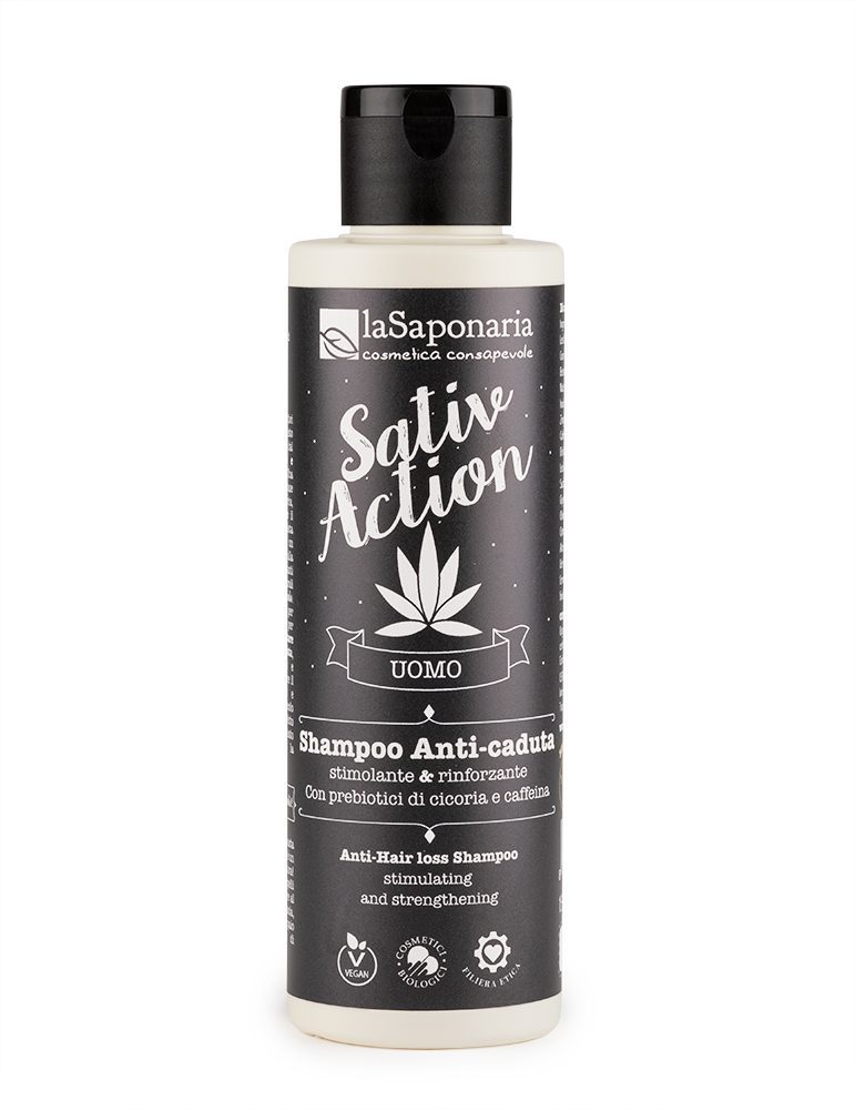 SATIVACTION: LINEA UOMO – Lozione Anti-caduta (30 ml)