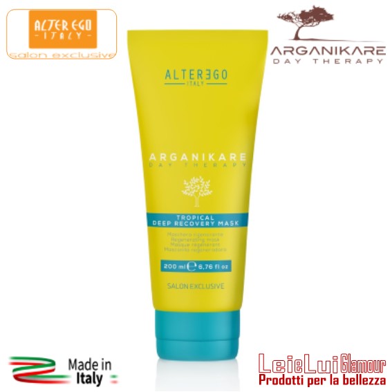 TROPICAL DEEP RECOVERY MASK – ARGANIKARE – ALTER EGO – 200ml.