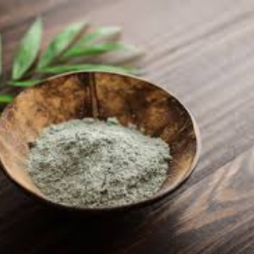 Argilla verde (Montmorillonite) pastorizzata, debatterizzata