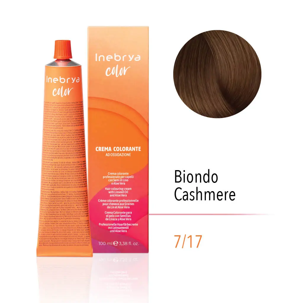 Inebrya Color – 7/17 Biondo Cashmere – 100 ml
