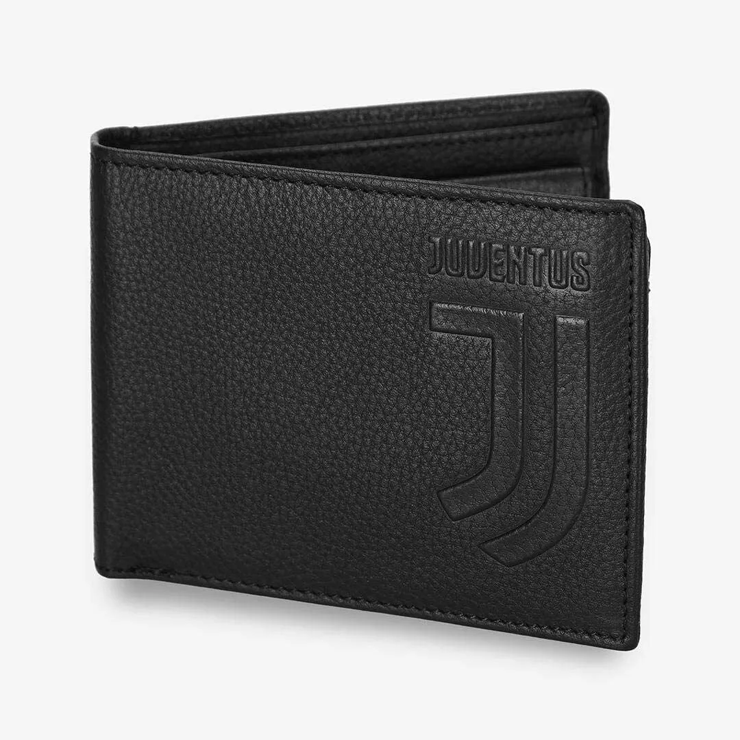 Portafoglio Uomo Juventus C.131620 Vera Pelle Carte Di Credito Monete Banconote
