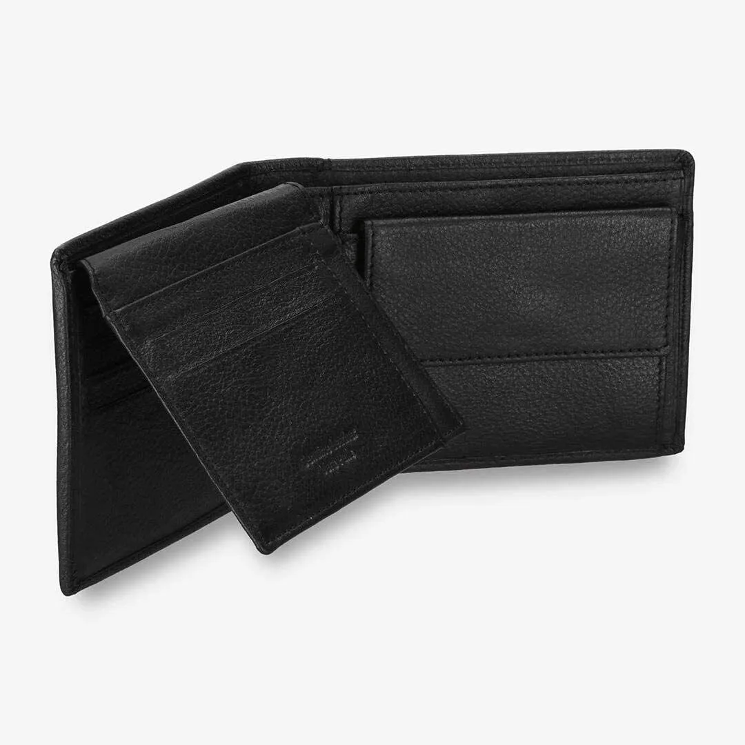 Portafoglio Uomo Juventus C.131620 Vera Pelle Carte Di Credito Monete Banconote - immagine 2