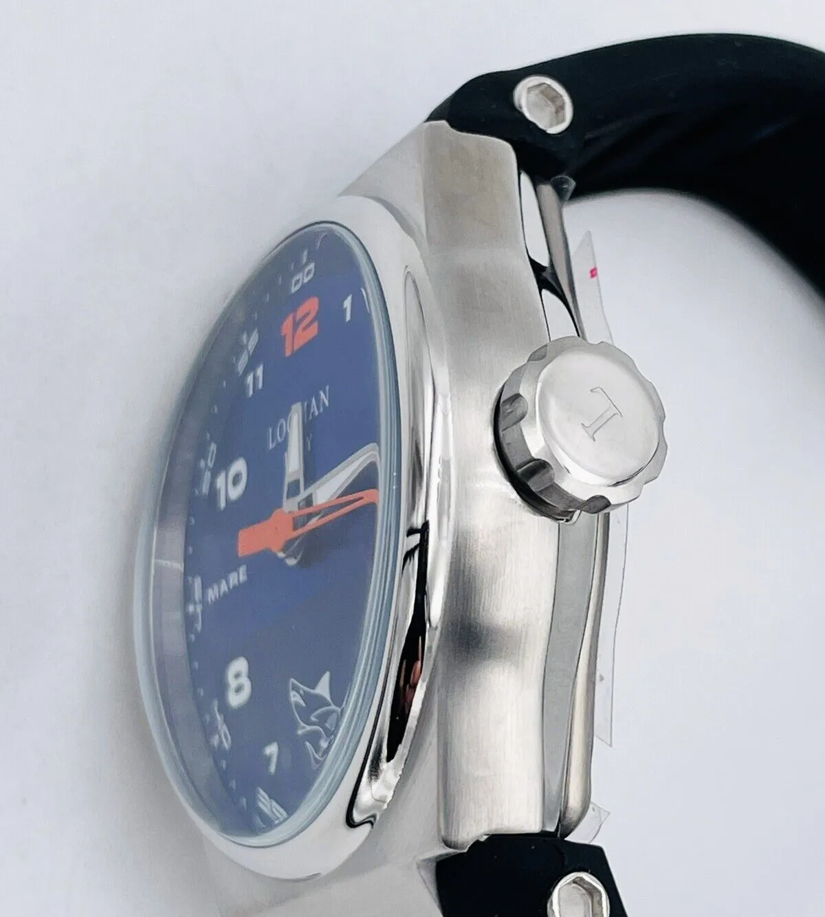 Orologio Uomo Locman Italy Mare Solo Tempo In Titanio Acciaio e Gomma 10ATM - immagine 4